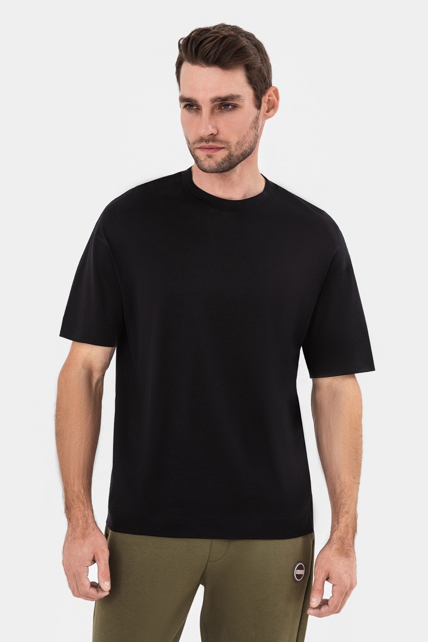 Чёрная футболка Emporio Armani